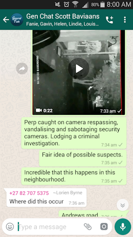 General chat Scott Baviaans part 1
